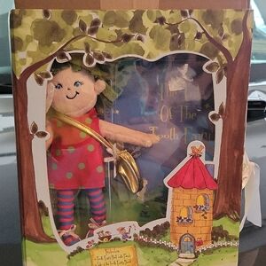 Tooth Fairy Doll with Gold Bag